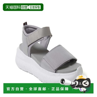 自营Dearfoams Women's Odell Platform Sandal - sleet 美国奥莱