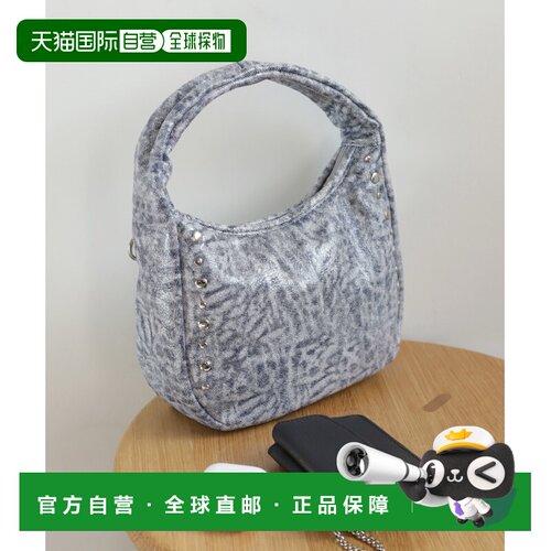 1h可退 日本直邮ANE MONE 女士 合皮 2WAY半月包 金属装饰设计 FG