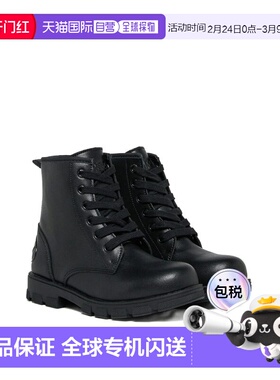 香港直邮DIESEL 男童童靴 BC1045PR013T8013 AW2025 黑色 Ankle B