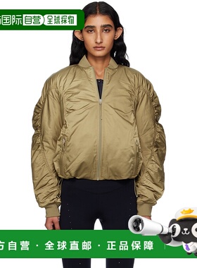 1h可退 香港直邮潮奢 On 女士 卡其色飞行员夹克 Nutmeg brown棕