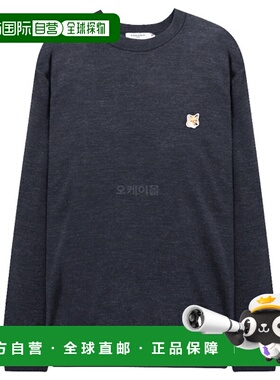 韩国直邮Maison Kitsune针织衫男款圆领FM00528KT1036-ANM/H190