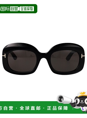 1h可退 香港直邮TOM FORD 女士太阳镜 FT121901A SS2025 黑色 CAR