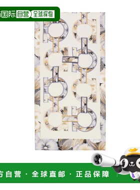 1h可退 香港直邮Salvatore Ferragamo Brezza印花丝巾 321254