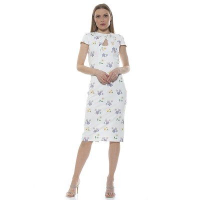 alexia admor【美国奥莱】直发 Janine 中长连衣裙红色