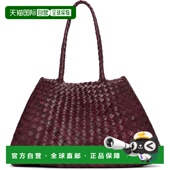 Santa 1h可退 Croce 女士 酒红色大号 香港直邮DRAGON DIFFUSION