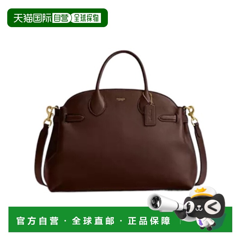 1h可退 香港直邮COACH 女士斜挎包 CW616B4MPL AW2025 棕色 Empir