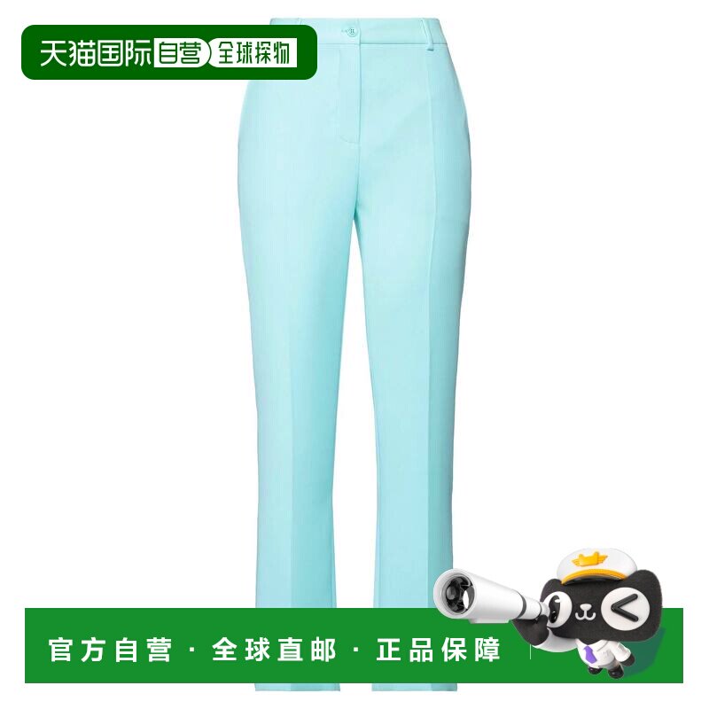 香港直邮moschino 女士 喇叭裤子 green绿色 舒适时尚休闲裤