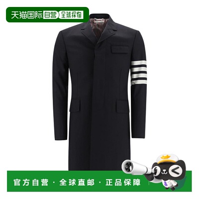 香港直邮Thom Browne 四条纹羊毛大衣 MOC567A06146西装