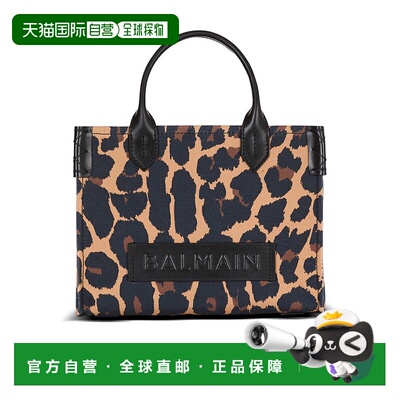香港直邮Balmain B-Army 小型豹纹手提包托特包 FN1FE818TCLQ