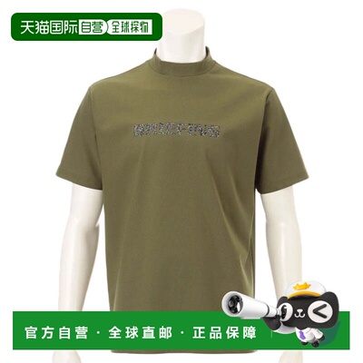 日本直邮BRIEFING 男士高尔夫半袖高领T恤 EARTH HIGHNECK RF BRG