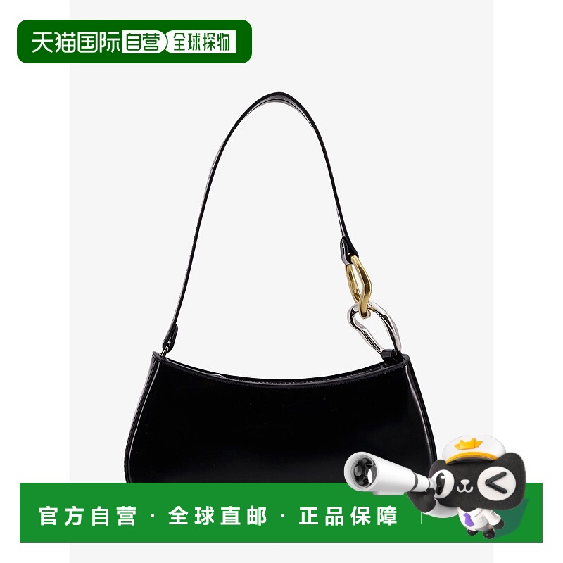 1h可退 香港直邮Staud 女士 Ollie Bag 皮革肩包 2929383ABLK