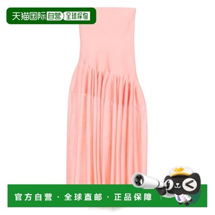 韩国直邮ALAIA25SS中长连衣裙女AA9R2648K031A 140Pink