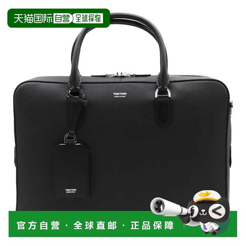 1h可退 香港直邮潮奢 Tom Ford 汤姆 福特 男士 黑色皮革手提包包,箱包皮具/热销女包/男包,男士包袋,淘宝优惠券,粉丝福利购,淘宝优惠卷