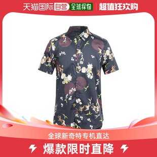 花纹衬衫 香港直邮潮奢 Guess 男士