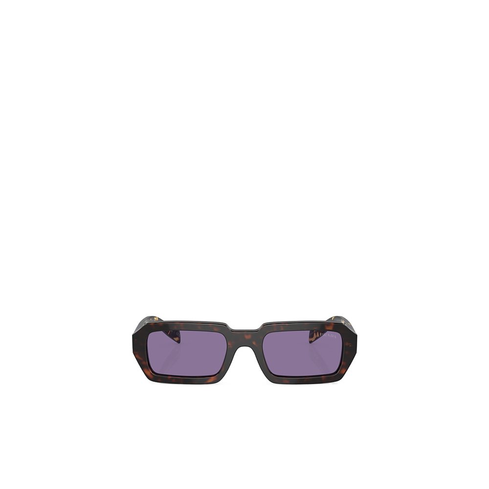 PRADA 女士眼镜 PRA12S17N50B SS2024 紫色 印花方形框太阳镜