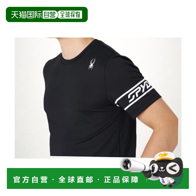 韩国直邮NIKE SPYDER Spyder 男士核心短袖T恤 SPKMCNRS201MBLK 1