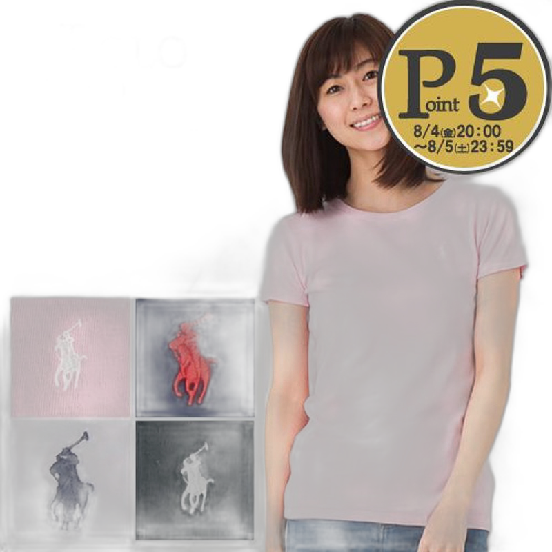 日本直邮polo ralph lauren拉夫劳伦 女款运动T恤313833549短袖