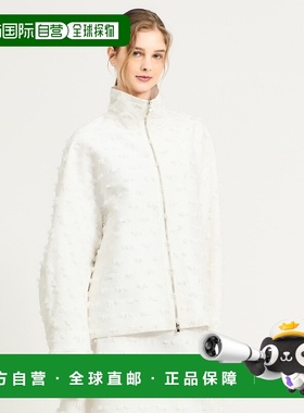 1h可退 日本直邮ESTNATION 女装 切花提花外套 原创面料设计  611