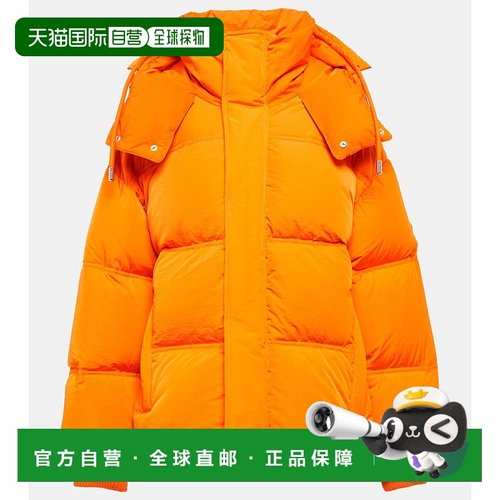 1h可退 香港直邮潮奢 Ami Paris 女士 徽标羽绒夹克 003758