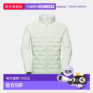 自营欧洲直邮Mammut Sender IN Hybrid 夹克 男款猛犸象抓绒外套
