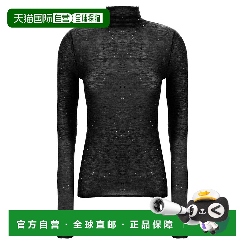 1h可退 香港直邮PINKO 女士针织衫 105821A2PMZ99 AW2025 黑色 Pu