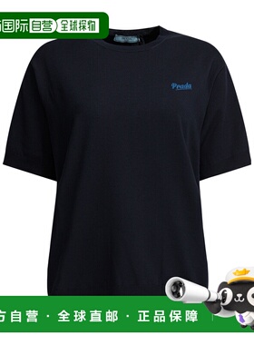 香港直邮PRADA 女士T恤 P24B3D19DASOOOF0N4L SS2026 黑色