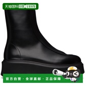 F1144L64 Row 香港直邮潮奢 1h可退 Zipped The 黑色 踝靴 女士