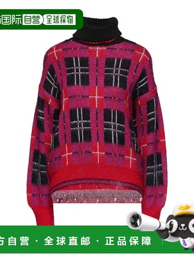 1h可退 香港直邮潮奢 Frankie Morello 女士 高领上衣 pink粉色