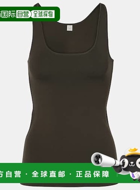 1小时内可退 香港直邮TOTÊME 女士 针织背心上衣 004162 brown棕