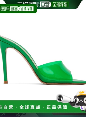 1h可退 香港直邮潮奢 Gianvito Rossi 吉安维托 罗西 女士 绿色 E