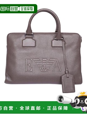 香港直邮Emporio Armani 拉链手提包 YEML21YH185单肩包公文包