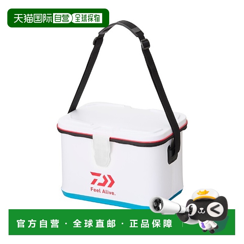 日本直邮Daiwa 渔具包 渔具包 CS17LK 白色 蓝色