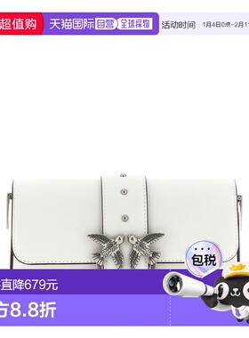 香港直邮PINKO 女士单肩包 104340A0QOZ15O SS2026 白色 Love Bag