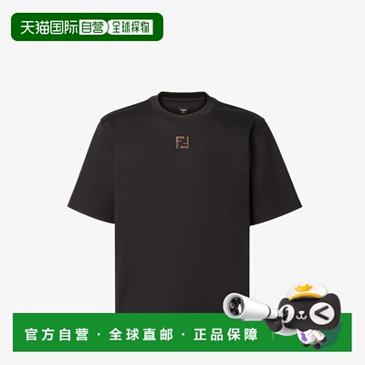 1h可退 欧洲直邮FENDI 芬迪 26春夏 FY0936AW0RF1UL6 男士 短袖T