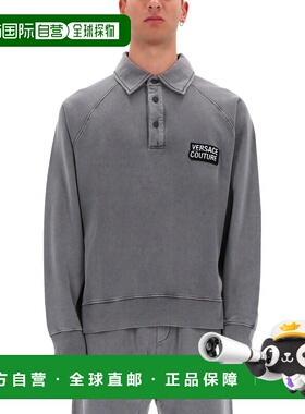 1h可退 香港直邮versace 范思哲 男士 带Logo卫衣 79GAIE00CF00E8