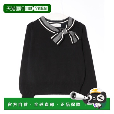 1h可退 日本直邮tocco closet 女装 配色侧 bowtie 领针织上衣 28