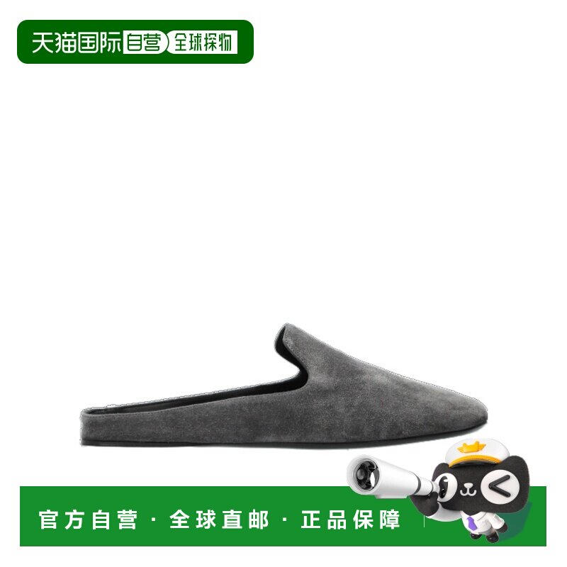 香港直邮MAX MARA 女士拖鞋 4526056106004 AW2026 灰色 露跟拖鞋