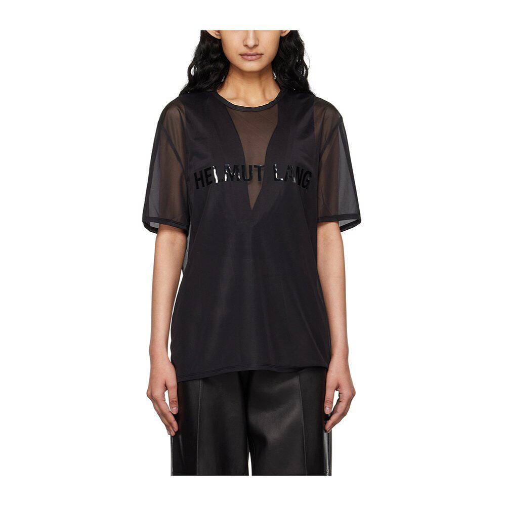 HELMUT LANG 女士衬衫 O04HM501BLACK AW2024 黑色