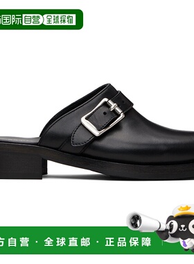 1h可退 香港直邮潮奢 Our Legacy 女士 黑色 Camion 穆勒鞋 A2217