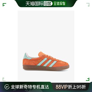 女士 香港直邮潮奢 阿迪达斯 室内绒面革低帮训练 adidas Gazelle