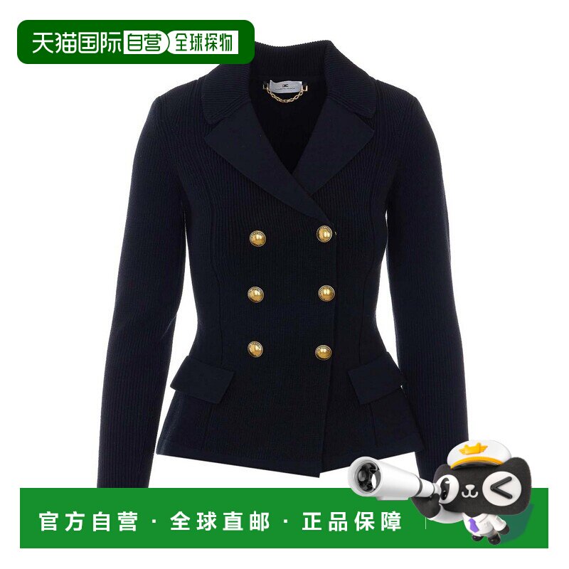 香港直邮ELISABETTA FRANCHI 女士针织衫 MK82S61E2110BLACK外套