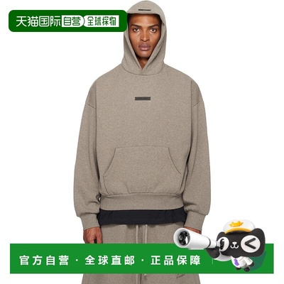 1h可退 香港直邮潮奢 Essentials 男士 灰褐色 Classic Fit Fleec