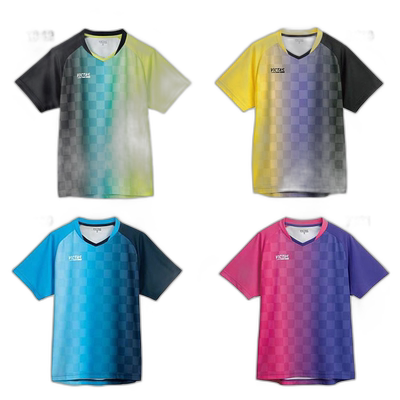 日本直邮 VICTAS 垂直渐变比赛衬衫 VERTICAL GRADATION GS 乒乓