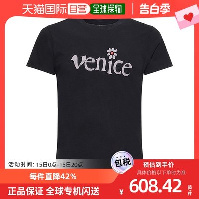 香港直邮潮奢 ERL 男士 Venice印花T恤