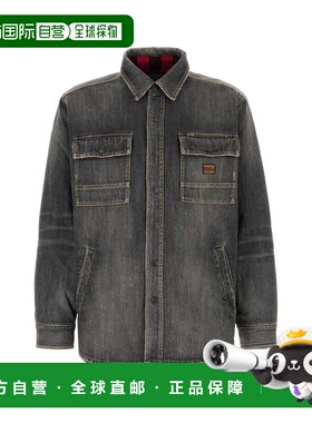 香港直邮Balenciaga 巴黎世家 男士 复古牛仔衬衫 831645TSW67