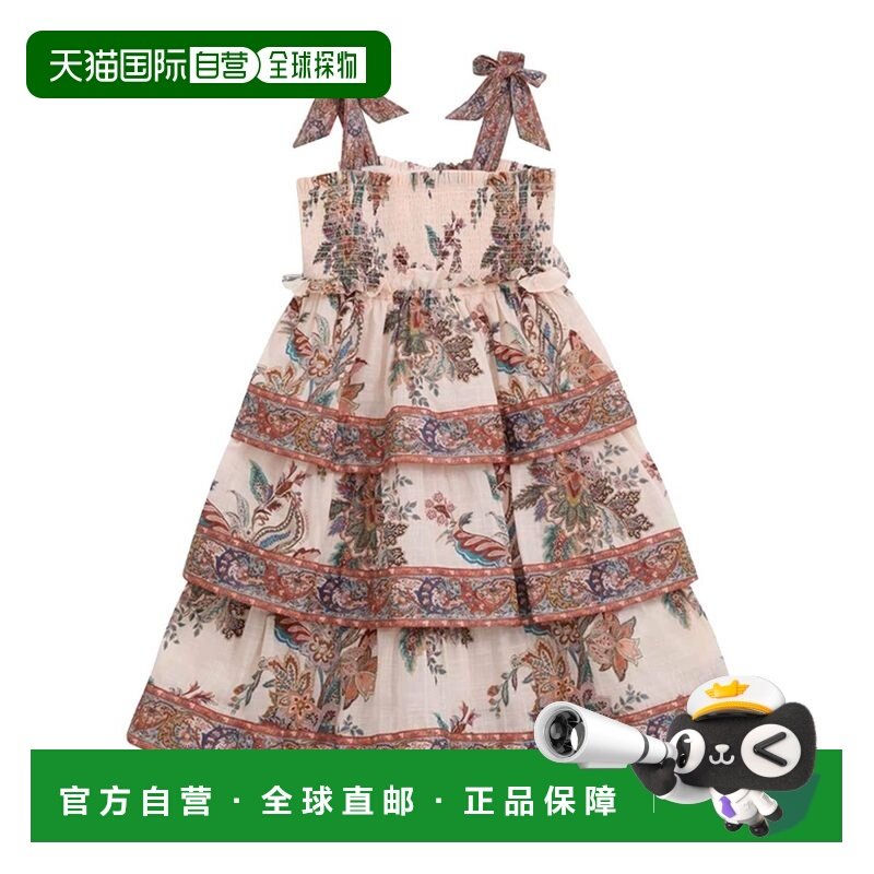 1h可退 香港直邮ZIMMERMANN 女童 连衣裙童装 8936DSS251,童装/婴儿装/亲子装,连衣裙,淘宝优惠券,粉丝福利购,淘宝优惠卷