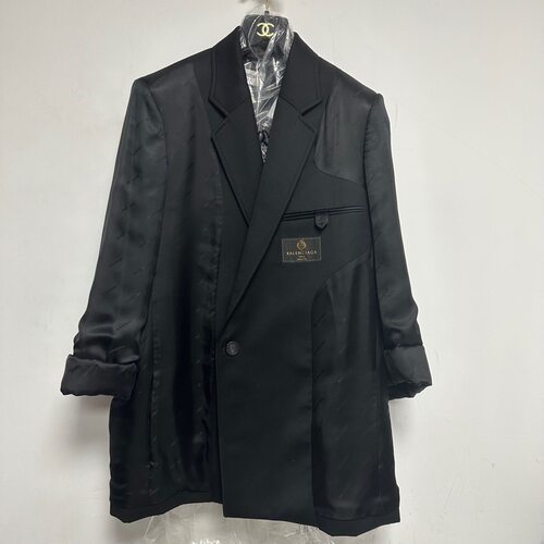 BALENCIAGA 女士西服 699379TJT351000 AW2023 黑色