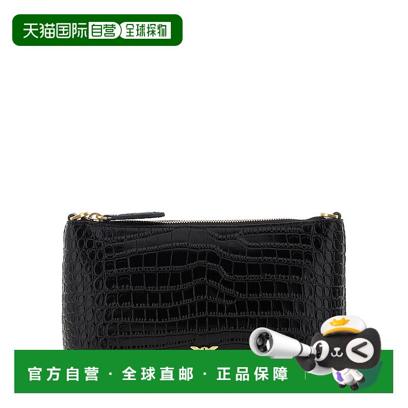 香港直邮PINKO 女士斜挎包 104277A2OHZ99V AW2025 黑色 Flat Hor
