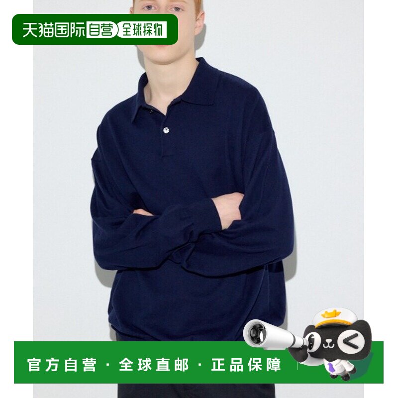 日本直邮AZUL BY MOUSSY 男装 羊绒混纺 Polo领针【付后1h可退】