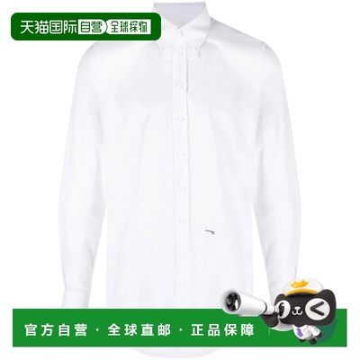 香港直邮DSQUARED2 男士衬衫 S74DM0708S47420100WHITE AW2025